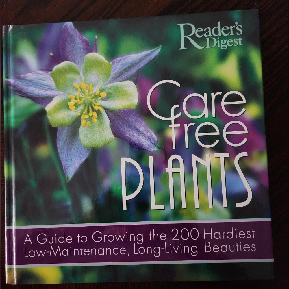 Readers Digest Carefree Plants book